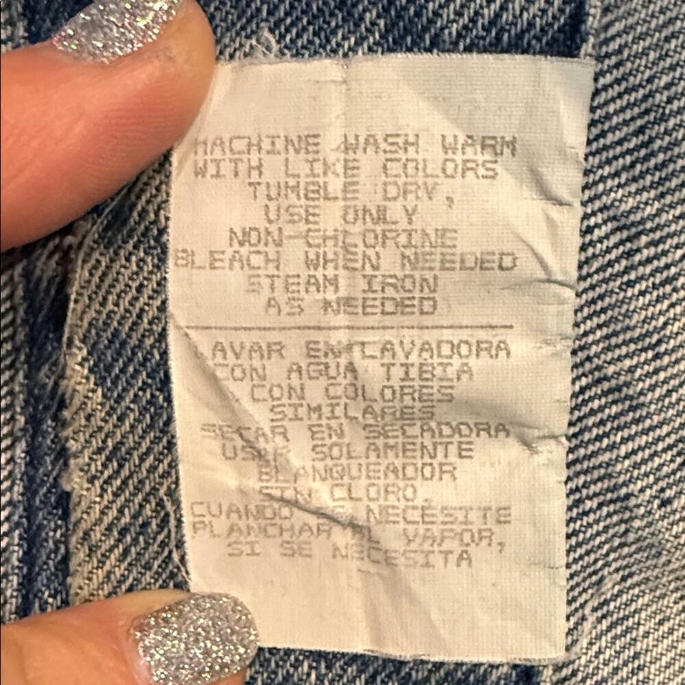 Vintage 90’s Arizona Jean Company Denim Jacket with pockets Med - Picture 9 of 10